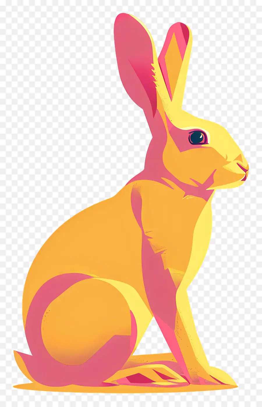 أرنب，الأرنب الوردي PNG
