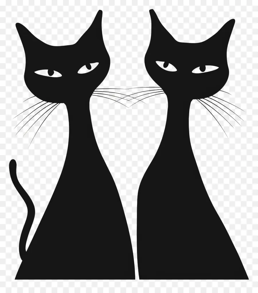 القطط السوداء，القطط PNG