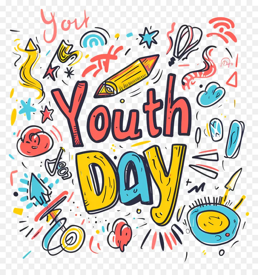 يوم الشباب الدولي，من ناحية الحروف PNG