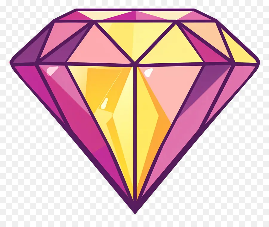 الماس，الماس الوردي PNG