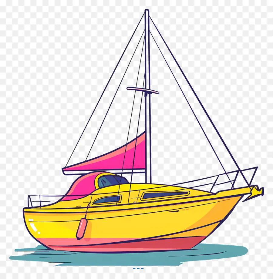 القارب，اليخت PNG