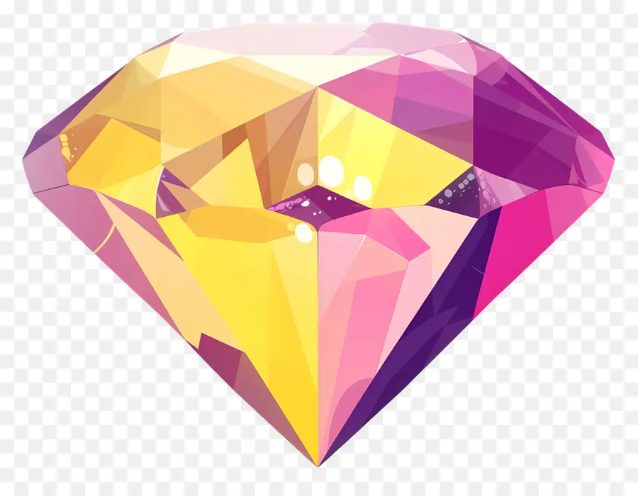 الماس，الماس الوردي PNG