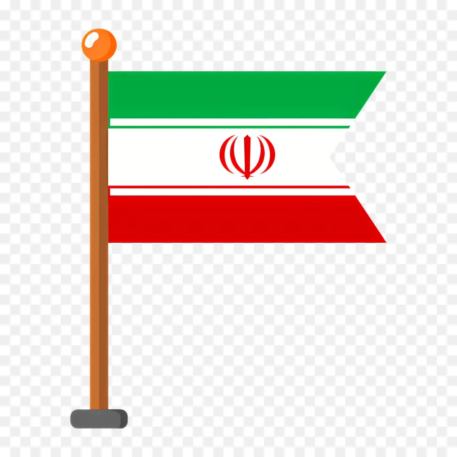 إيران العلم，غروب الشمس PNG
