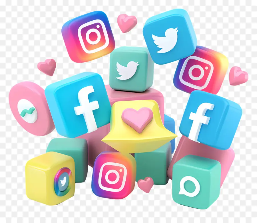 وسائل الاعلام الاجتماعية اليوم，الرموز وسائل الاعلام الاجتماعية PNG