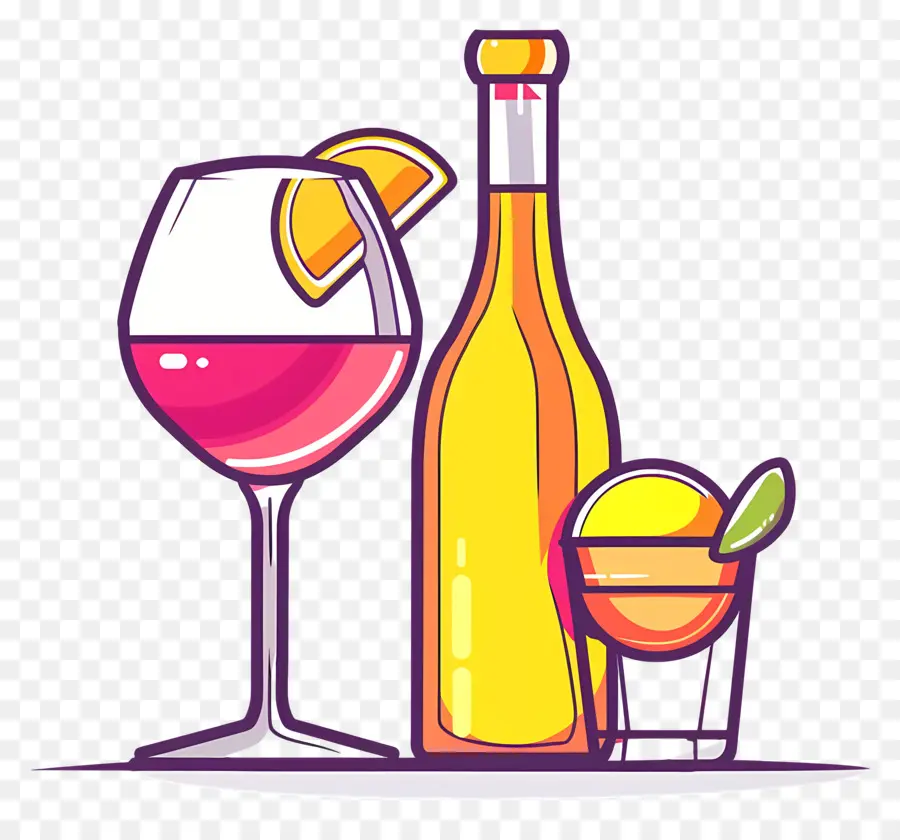 الكحول，النبيذ الأحمر PNG