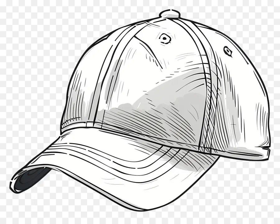 كاب البيسبول，بيضاء قبعة بيسبول PNG