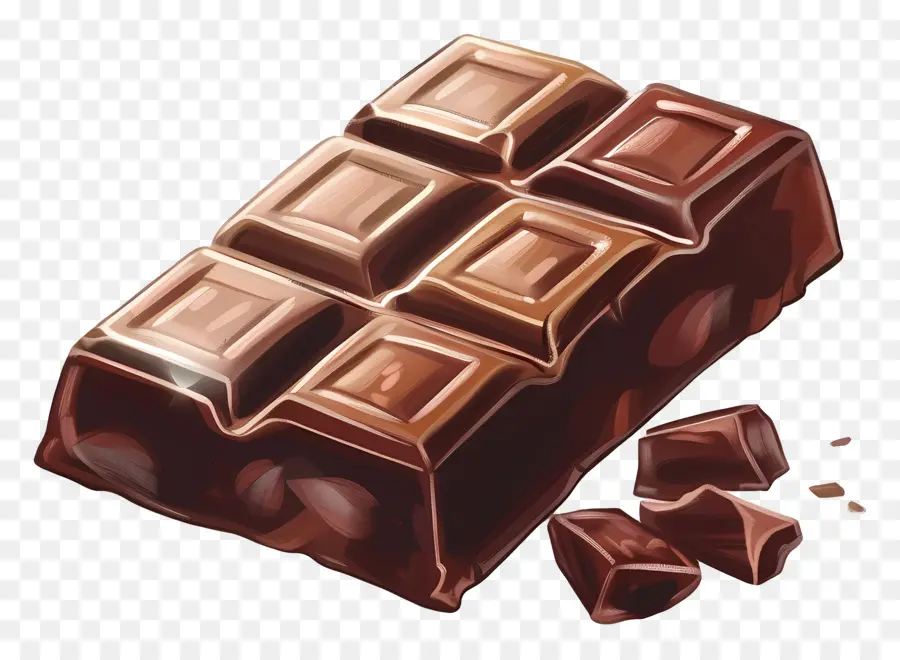 الشوكولاته بار，كسر PNG