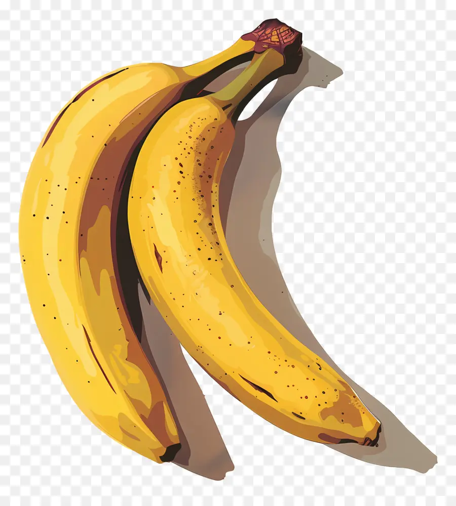 الموز，موز ناضج PNG