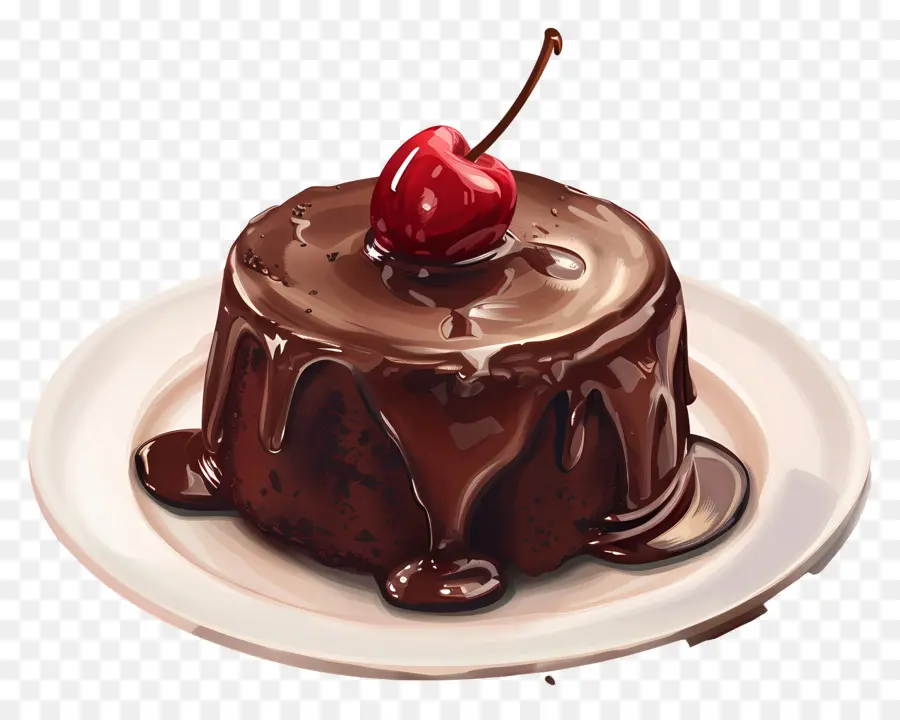 كعكة الهراء الساخنة，كعكة الشوكولاته PNG