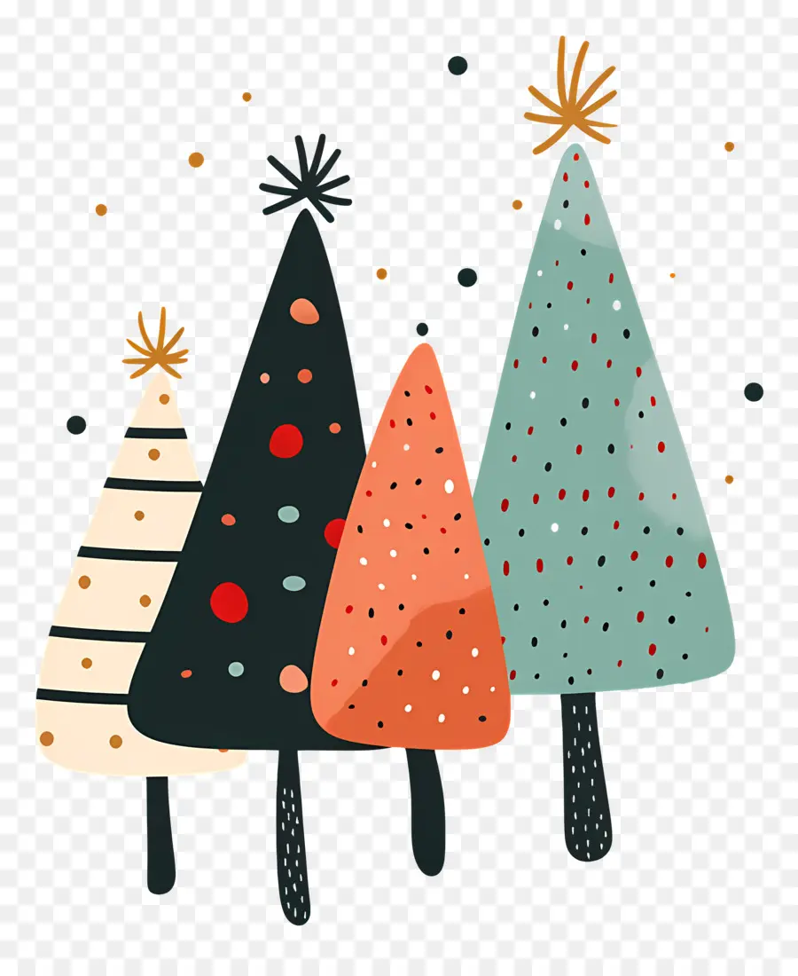 أشجار عيد الميلاد，الحلي PNG