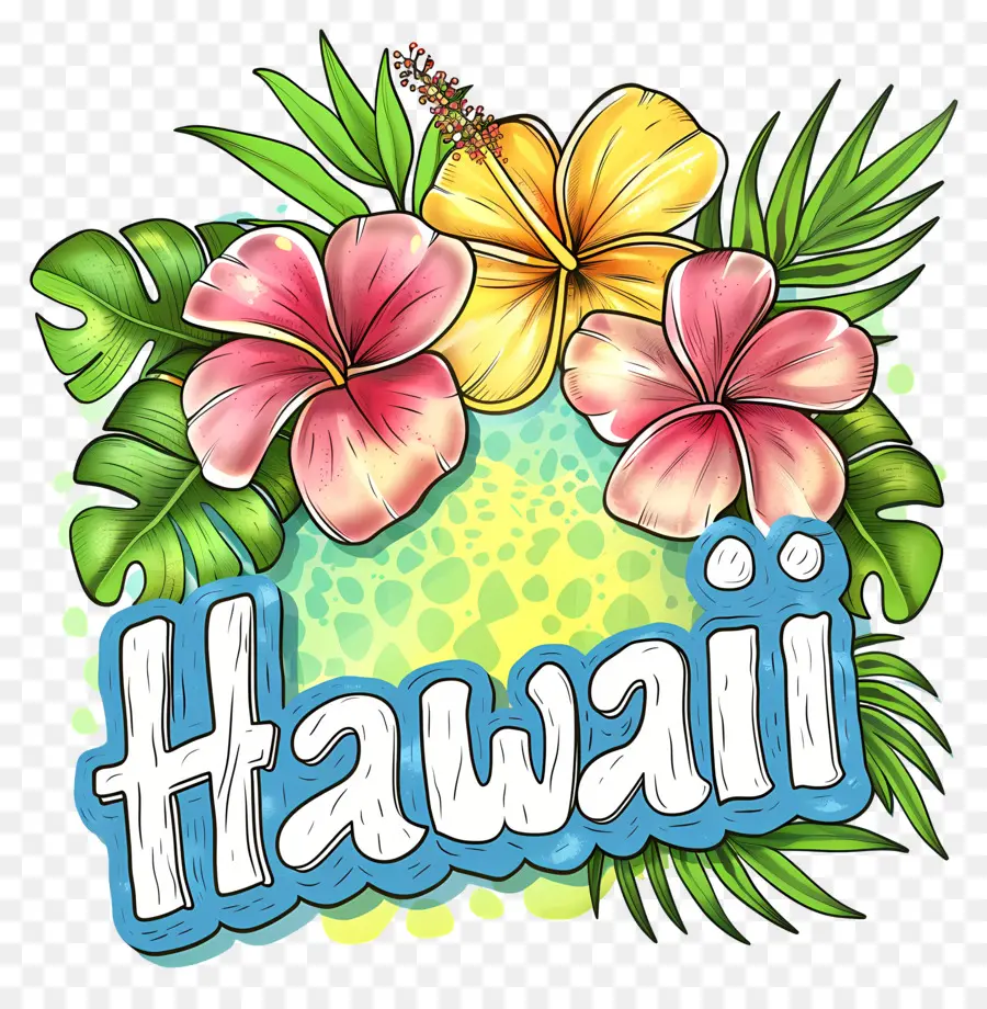 هاواي，زهور هاواي PNG