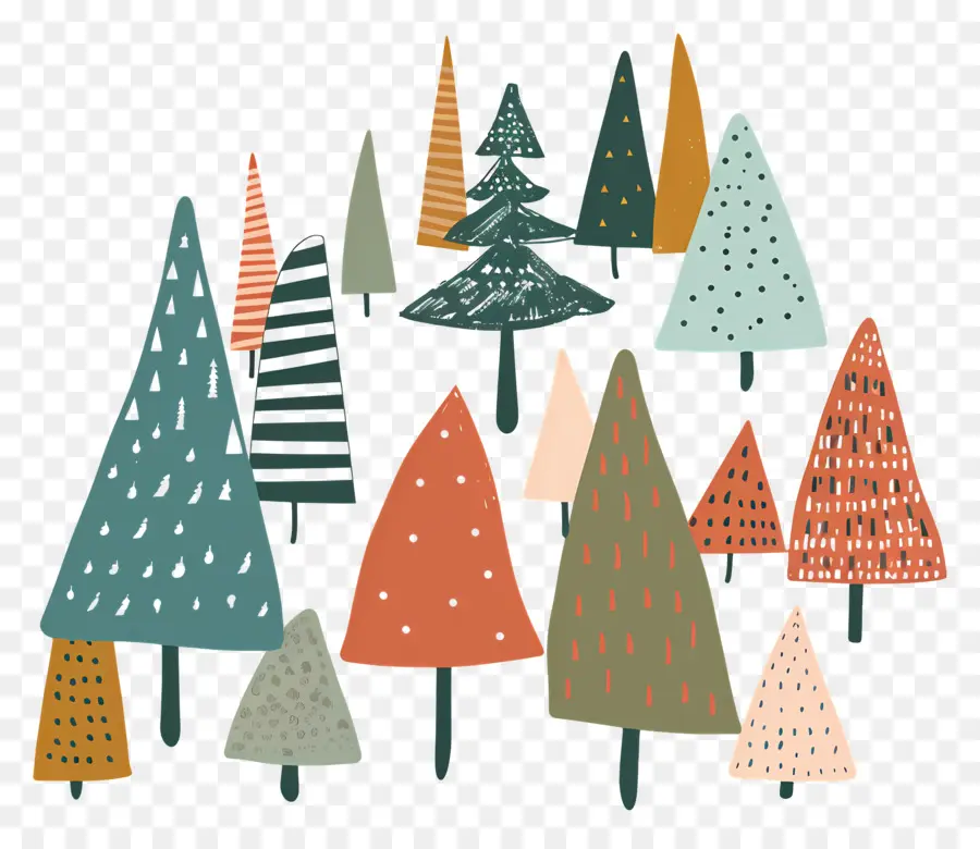 أشجار عيد الميلاد，الغابات PNG
