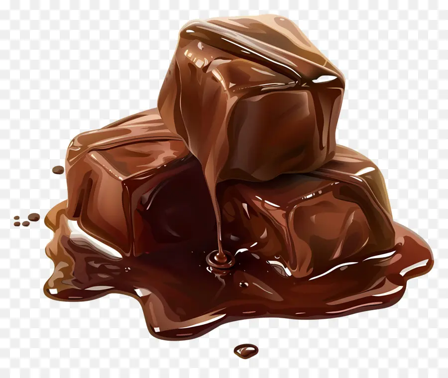 كراميل الشوكولاتة，كتل الشوكولاته PNG