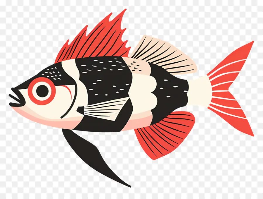 الأسماك，الأسماك السوداء PNG