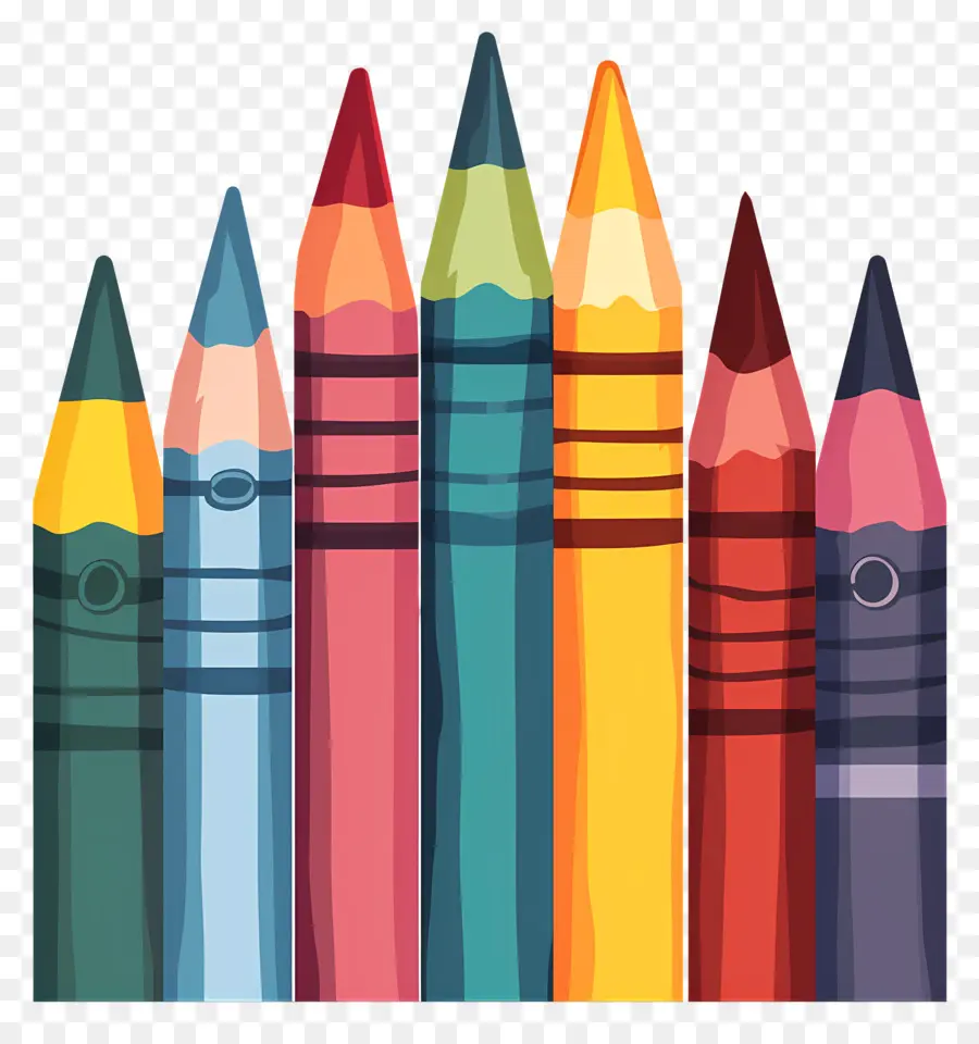 أقلام，الأقلام الملونة PNG