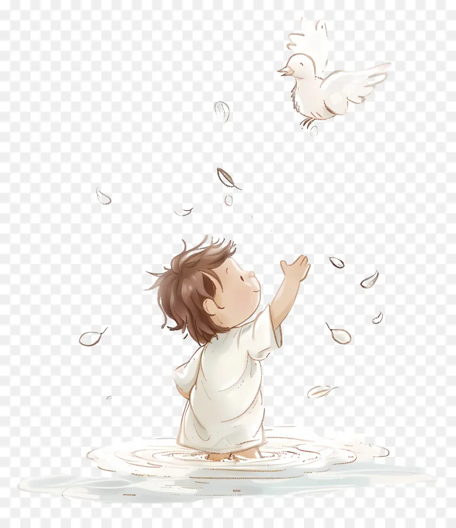المعمودية，الطفل PNG