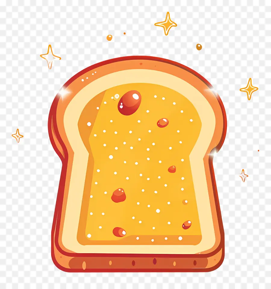 الخبز المحمص，الزبدة PNG