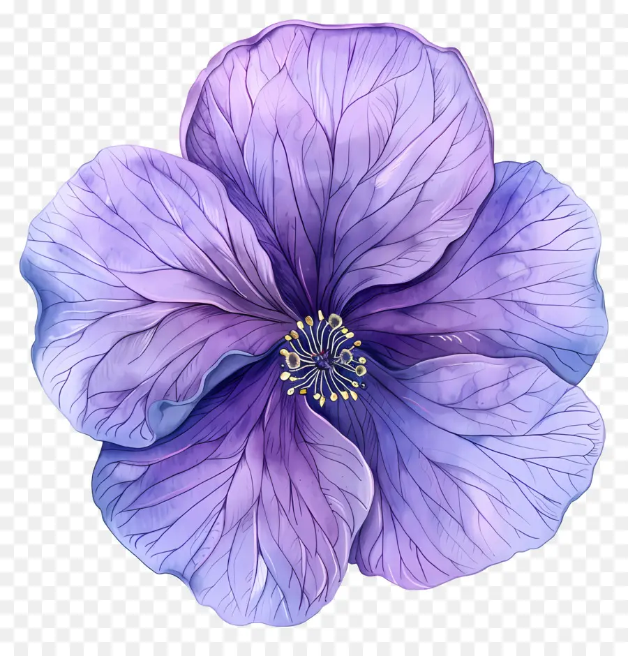 زهرة البنفسج，الزهرة الزرقاء PNG