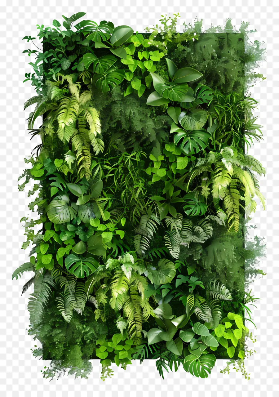 الحديقة العمودية，الجدار الأخضر العمودي PNG