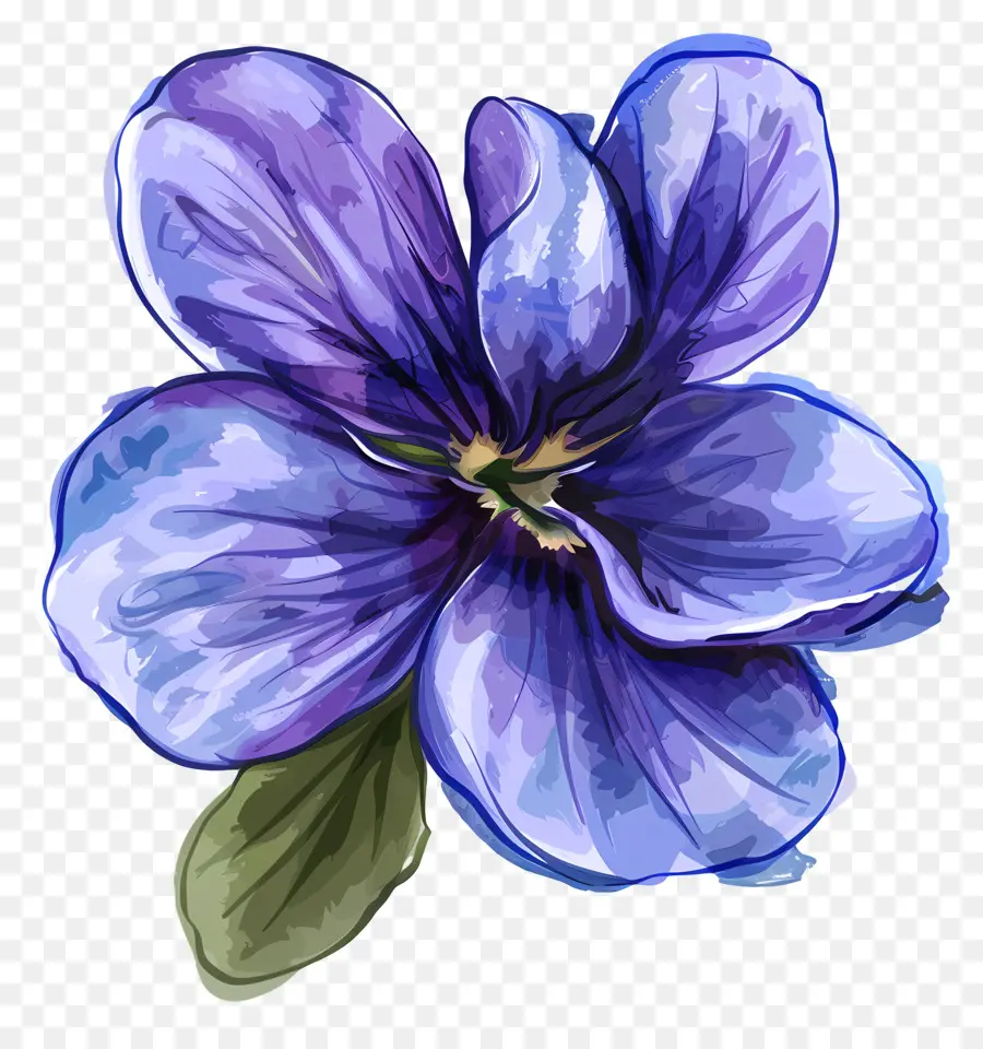 زهرة البنفسج，الأزرق زهرة السوسن PNG