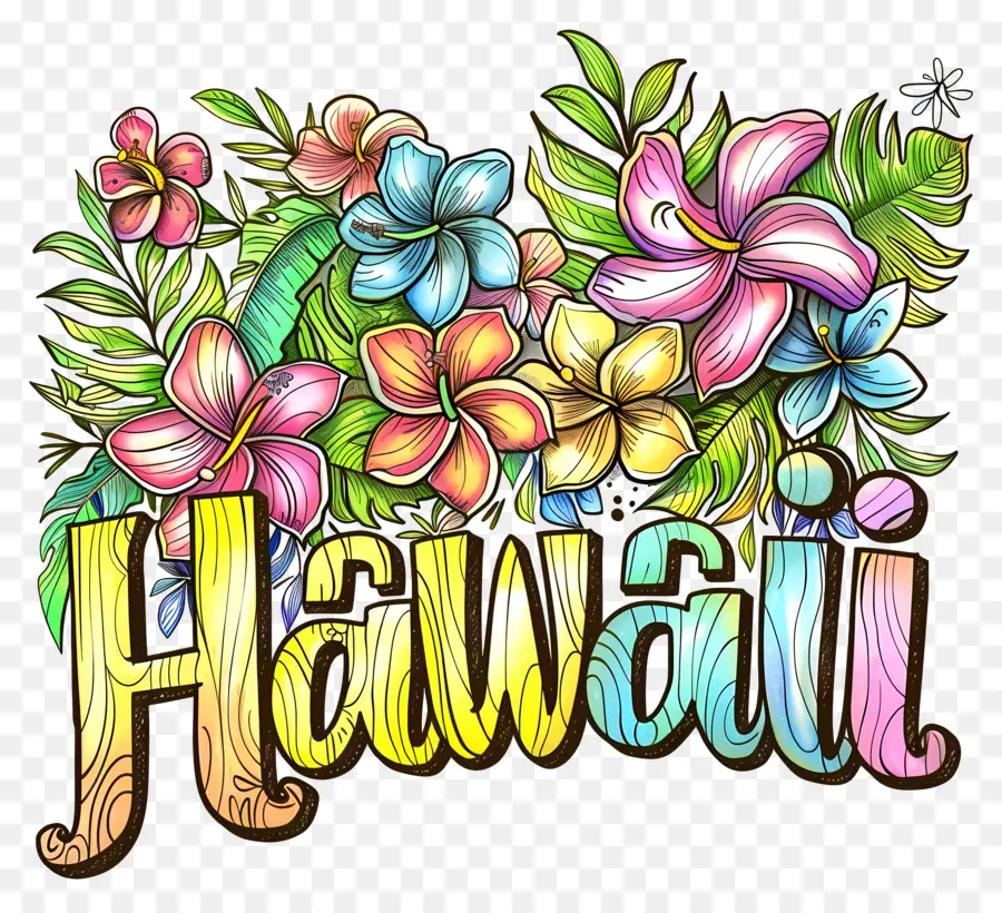 هاواي，الزهور PNG