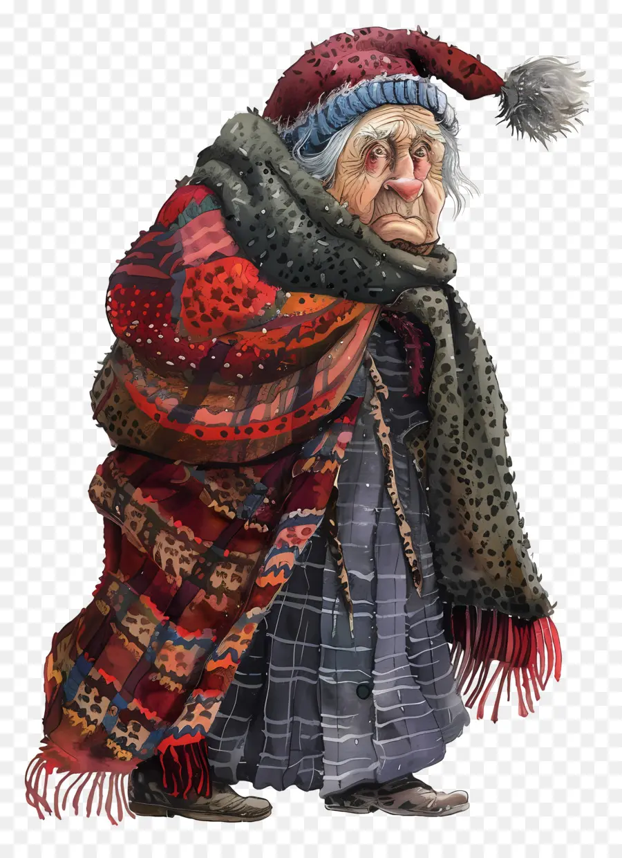 امرأة تبلغ من العمر，امرأة مسنة PNG