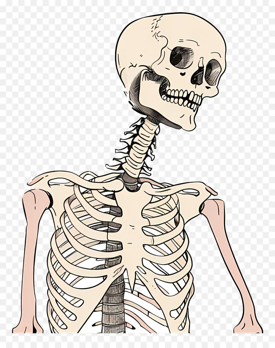 الهيكل العظمي，الإنسان PNG