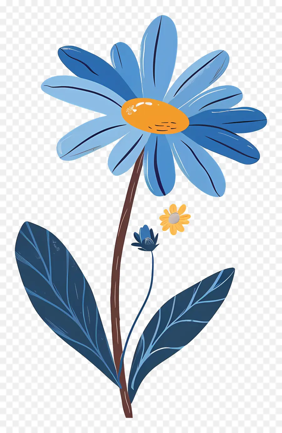 الأزرق ديزي，زهرة الأقحوان PNG