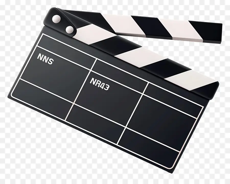 اللوح，Clapboard الفيلم PNG