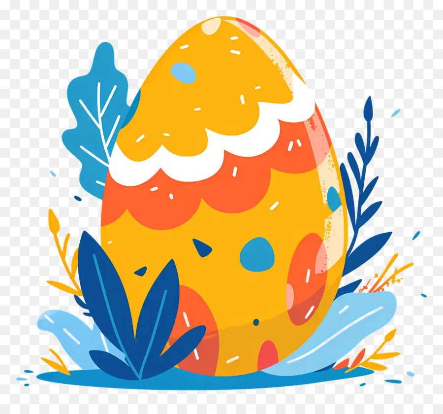 بيضة عيد الفصح，زينة الربيع PNG
