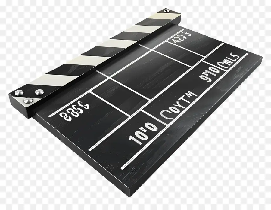 اللوح，Clapboard الفيلم PNG