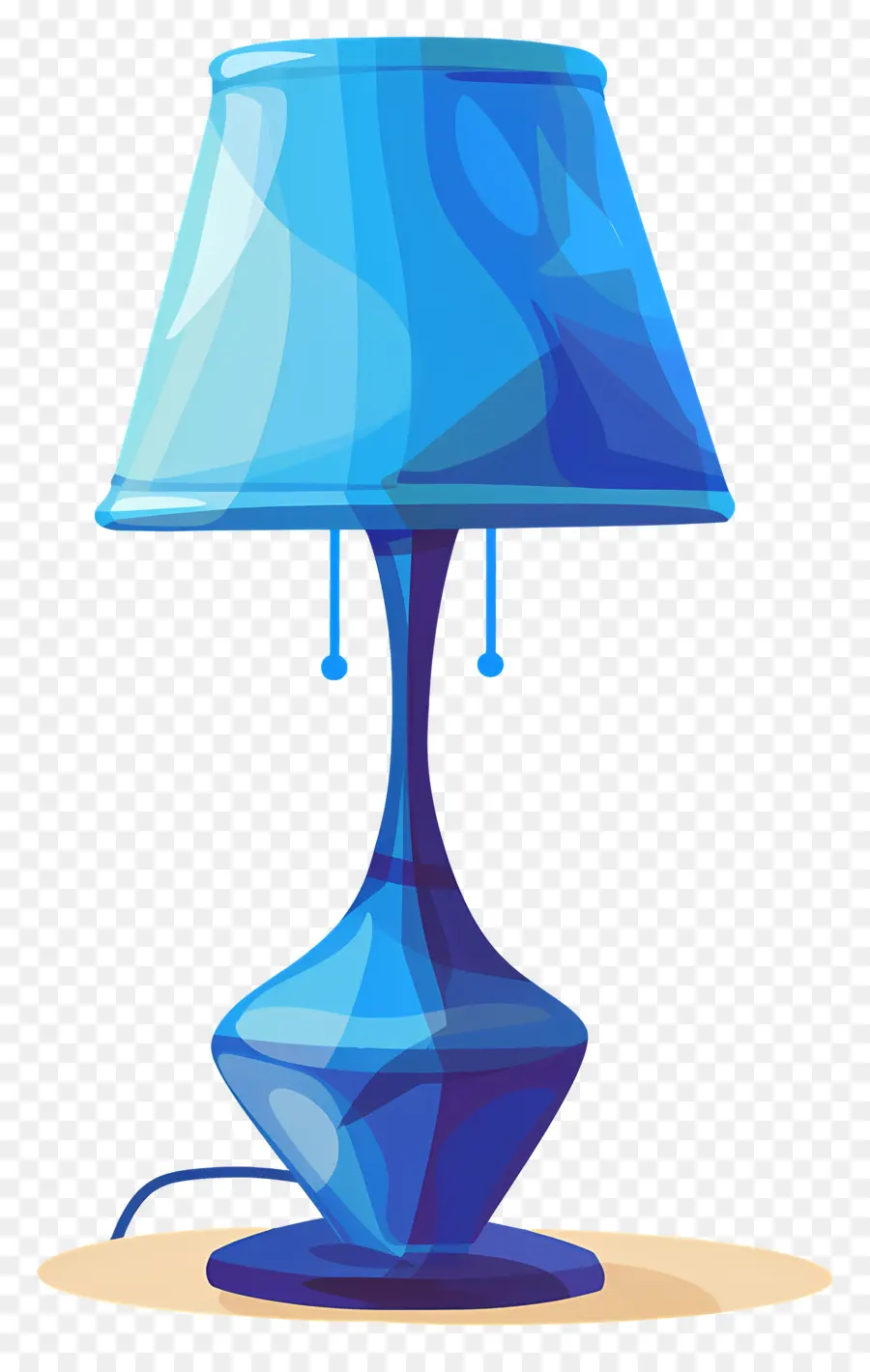 مصباح，مصباح الجدول الأزرق PNG