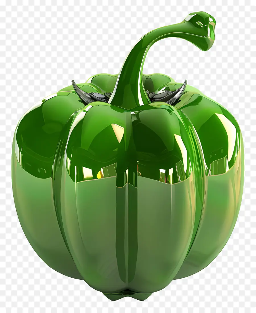 الفلفل，الفلفل الزجاجي الخضراء PNG