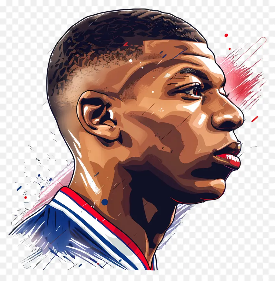 Kylian Mbappé，صورة PNG