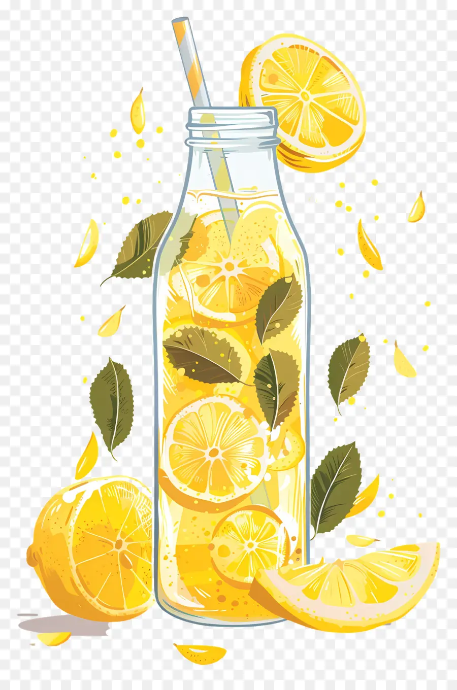 عصير الليمون，الصيف PNG