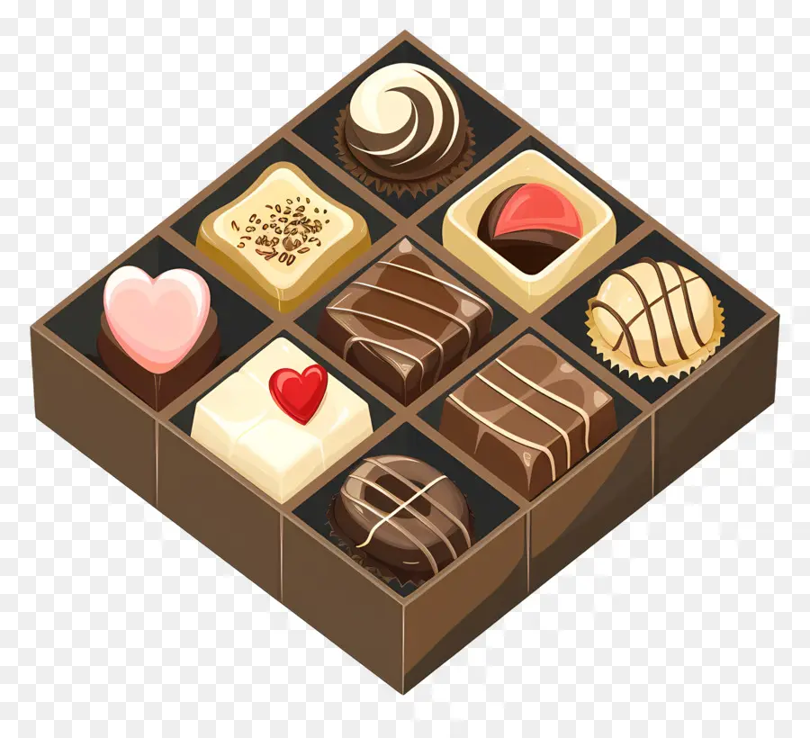 مربع الشوكولاته，عيد الحب الشوكولاتة PNG