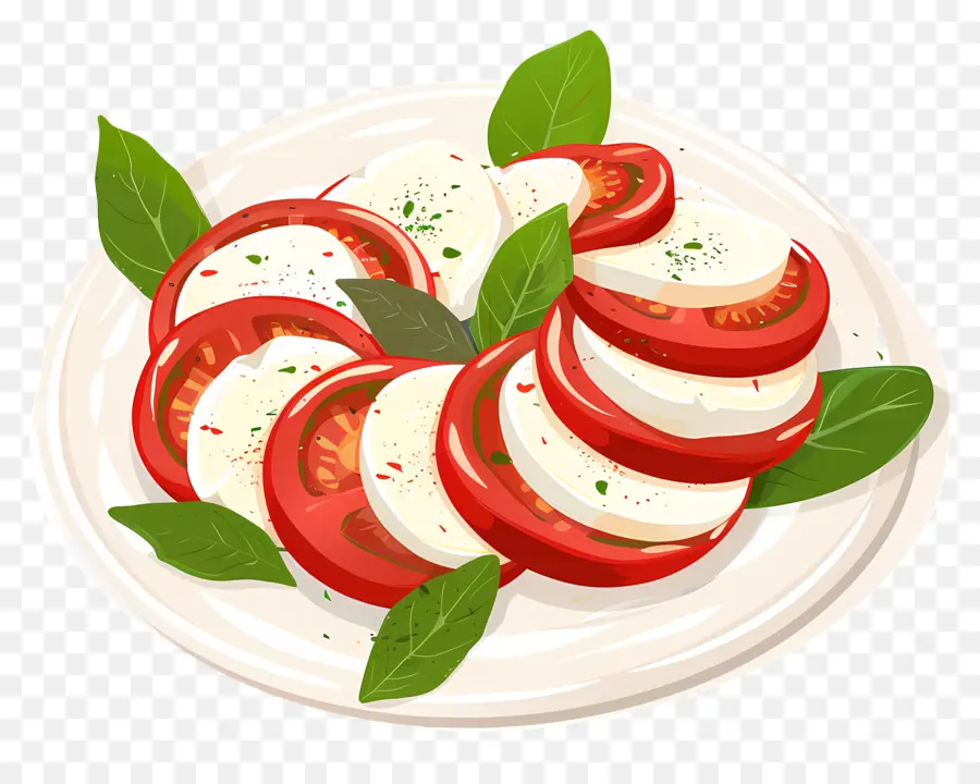 سلطة كابريزي，الكرز الطماطم PNG
