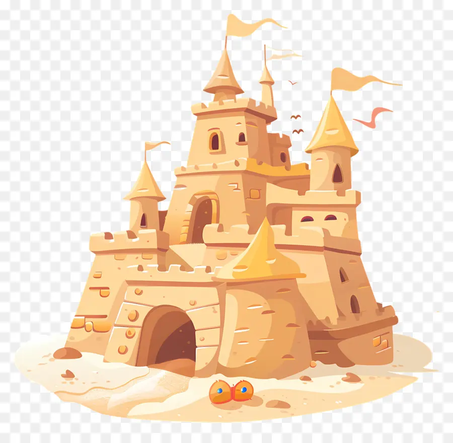 الرمال，قلعة الرمال PNG