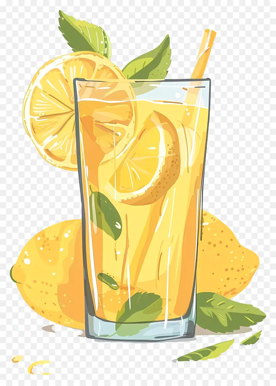عصير الليمون，شراب منعش PNG