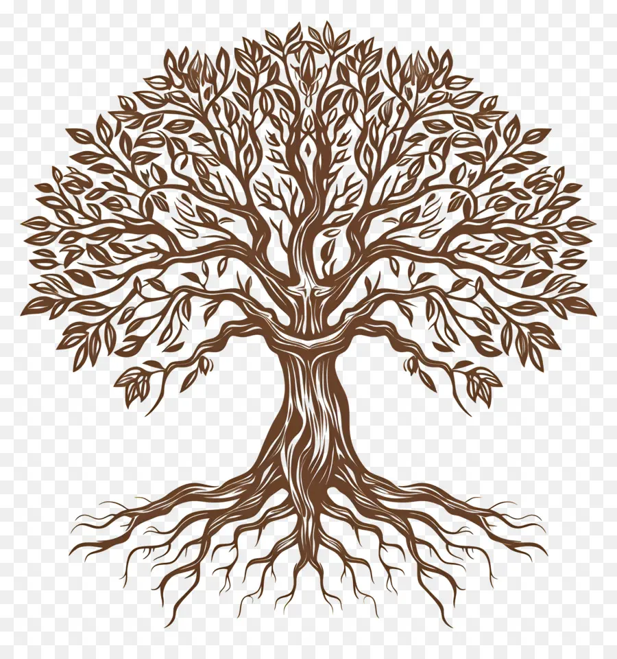 الشجرة ذات الجذور，شجرة ذابلة PNG
