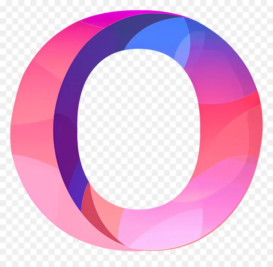 الرسالة O，تصميم شعار PNG