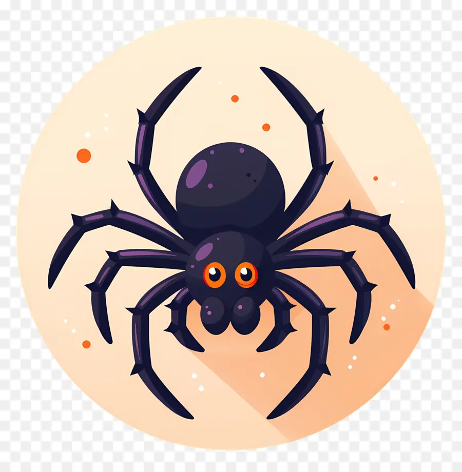 هالوين العنكبوت，عنكبوت الأرملة السوداء PNG