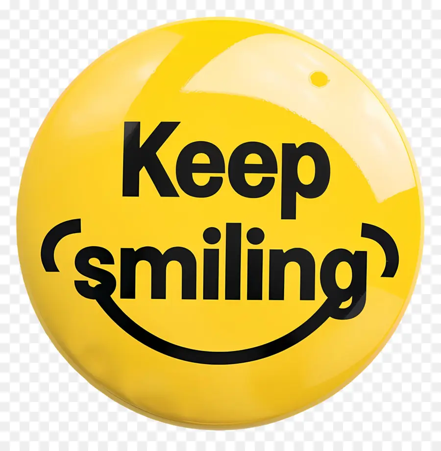 استمر بالابتسامة，المشاعر الإيجابية PNG