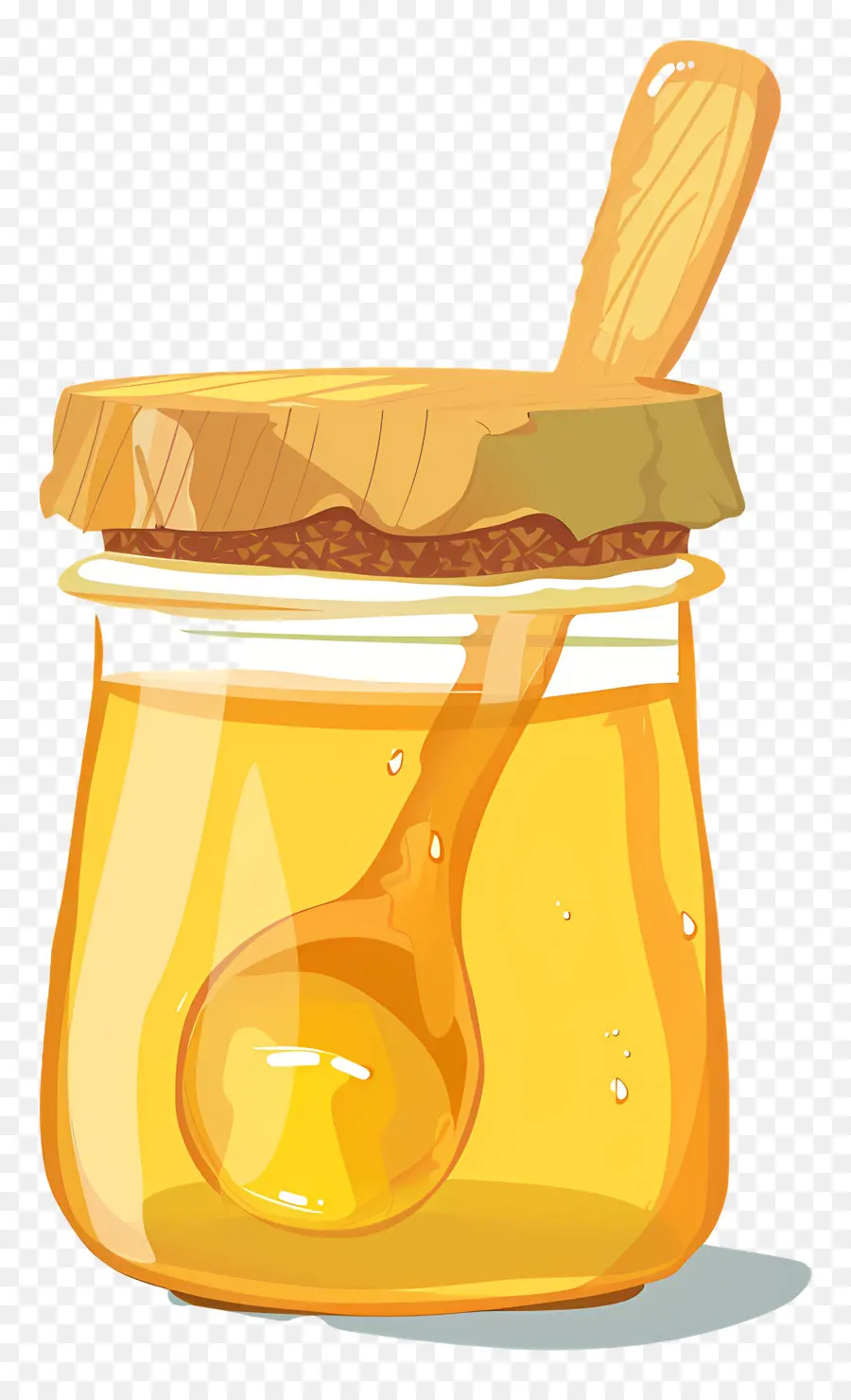 السمن，العسل PNG