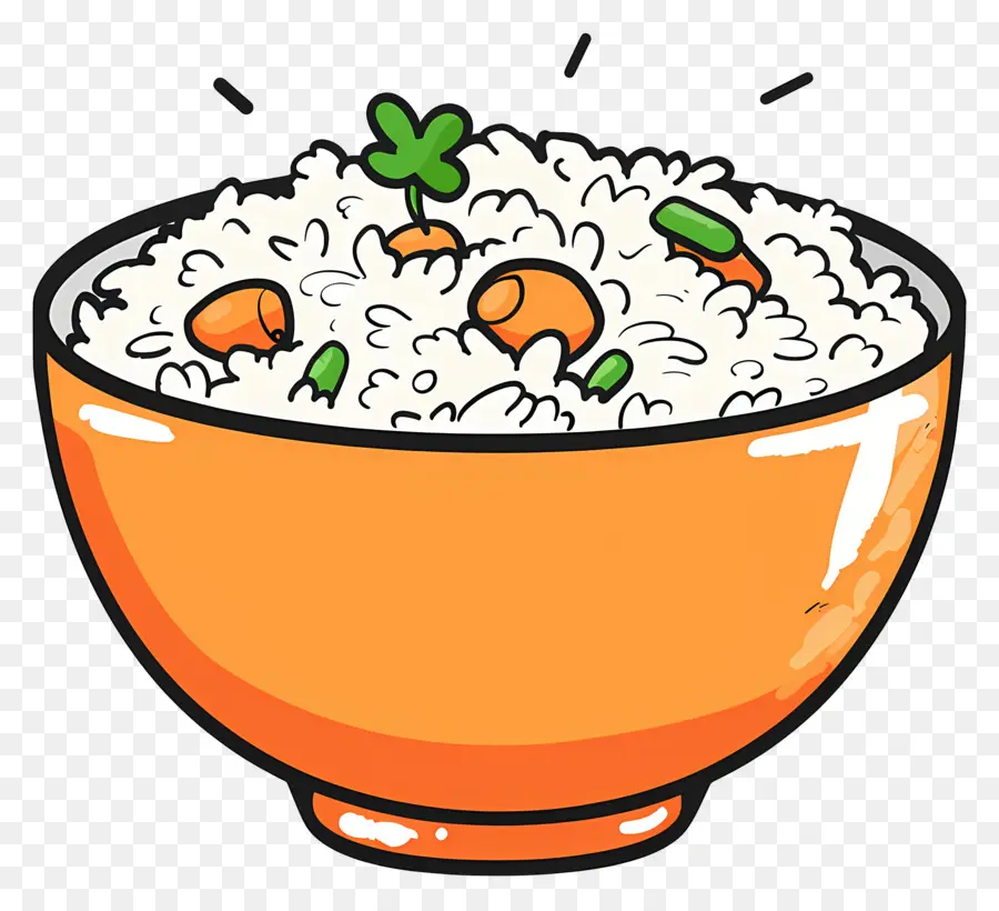 وعاء الأرز，الأرز PNG