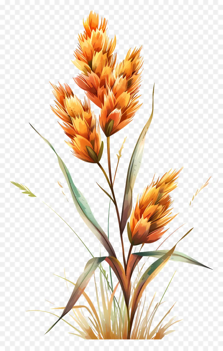 Spikelets，زهرة البرتقال PNG