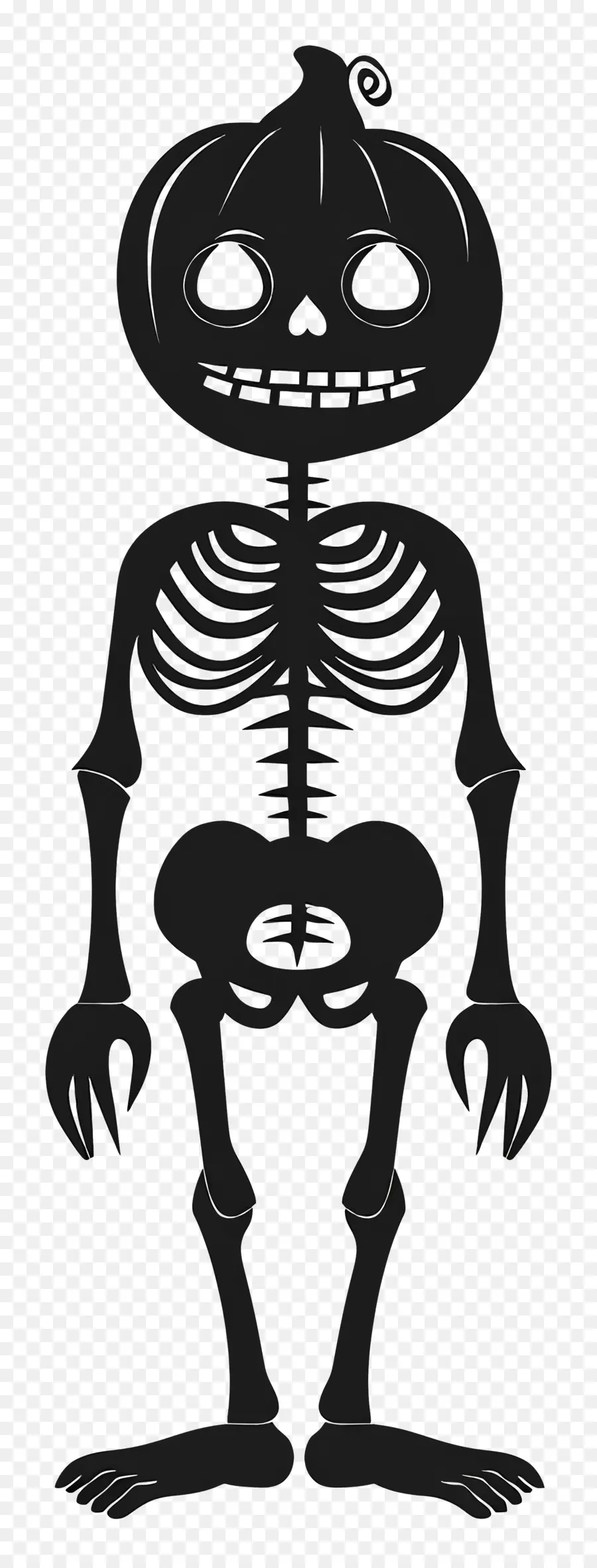 هالوين العظمي，الهيكل العظمي PNG
