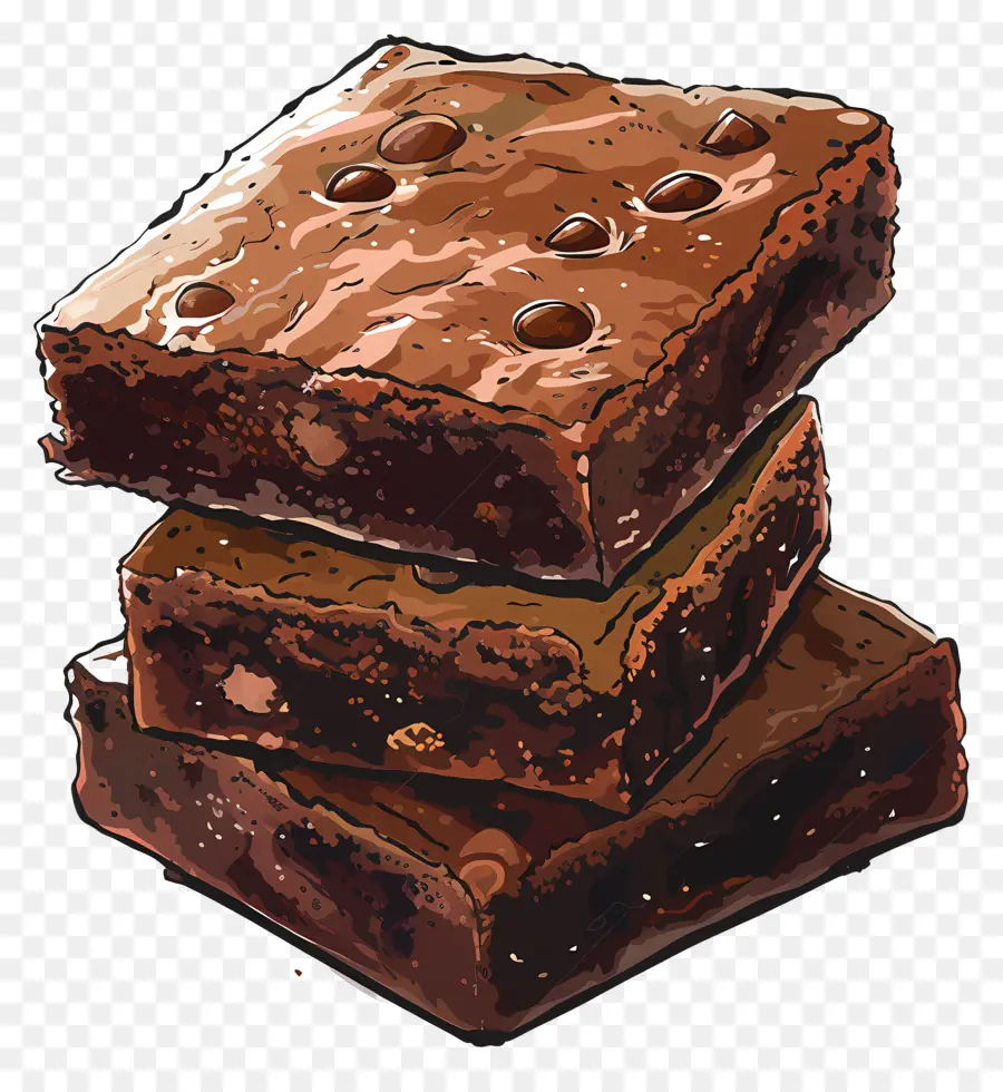 الكعك，رقائق الشوكولاته PNG