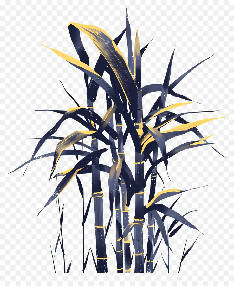 قصب السكر，نبات الخيزران PNG