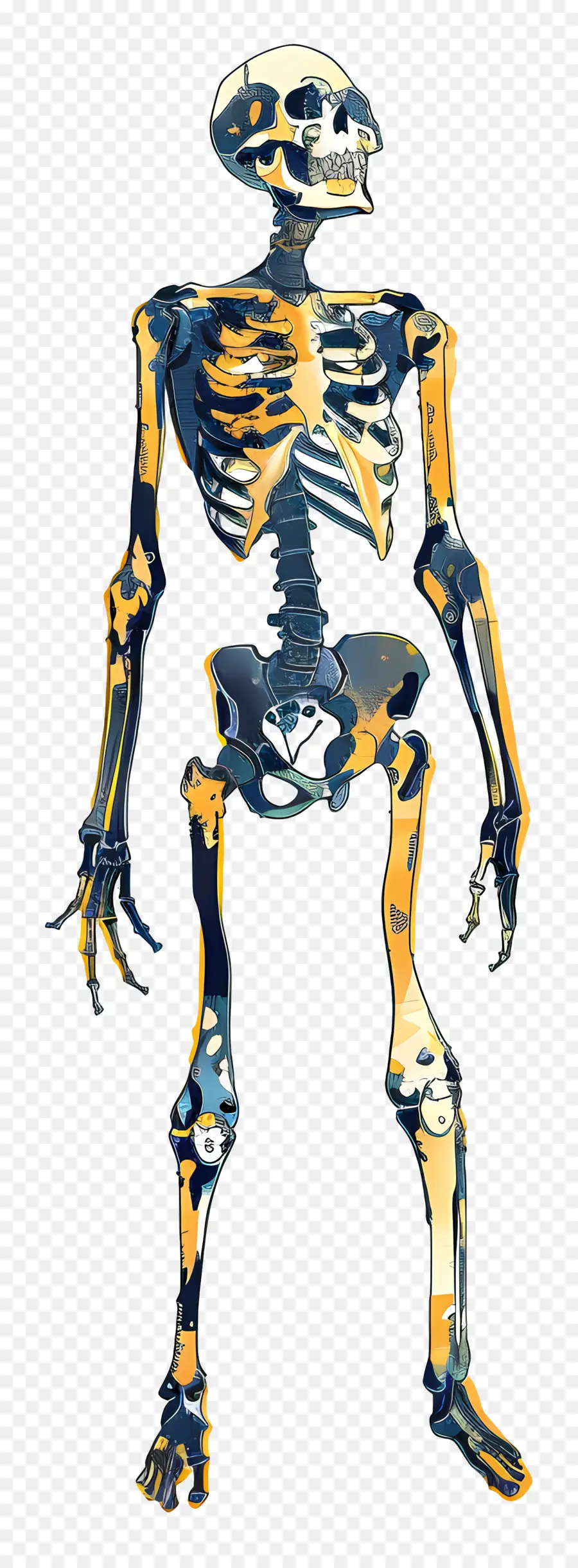 الهيكل العظمي，قلنسوة PNG